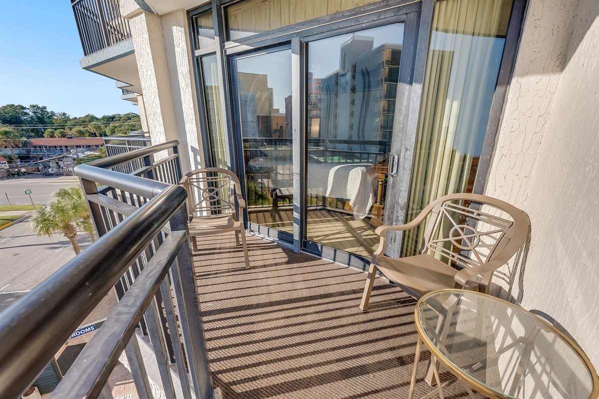 Amazing View from the Balcony!