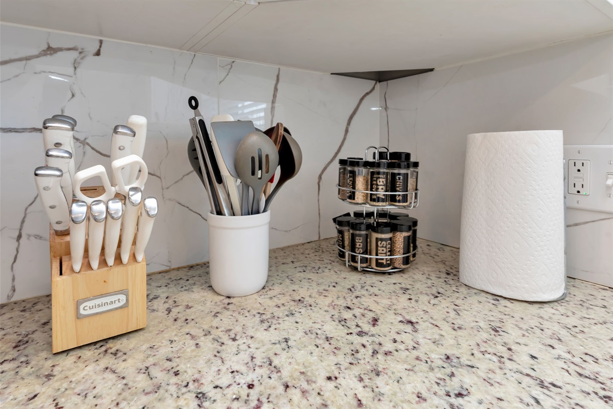 Spices and Kitchen Utensils