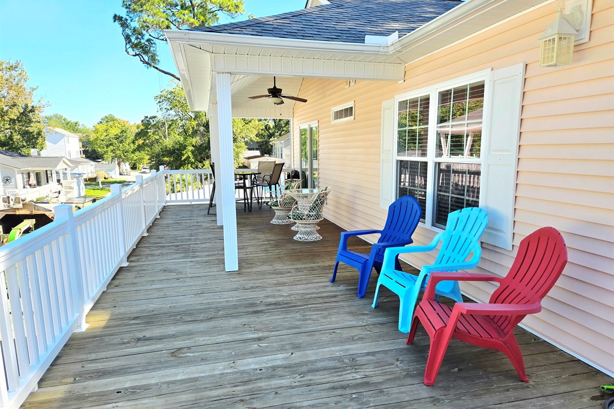Massive Deck Area