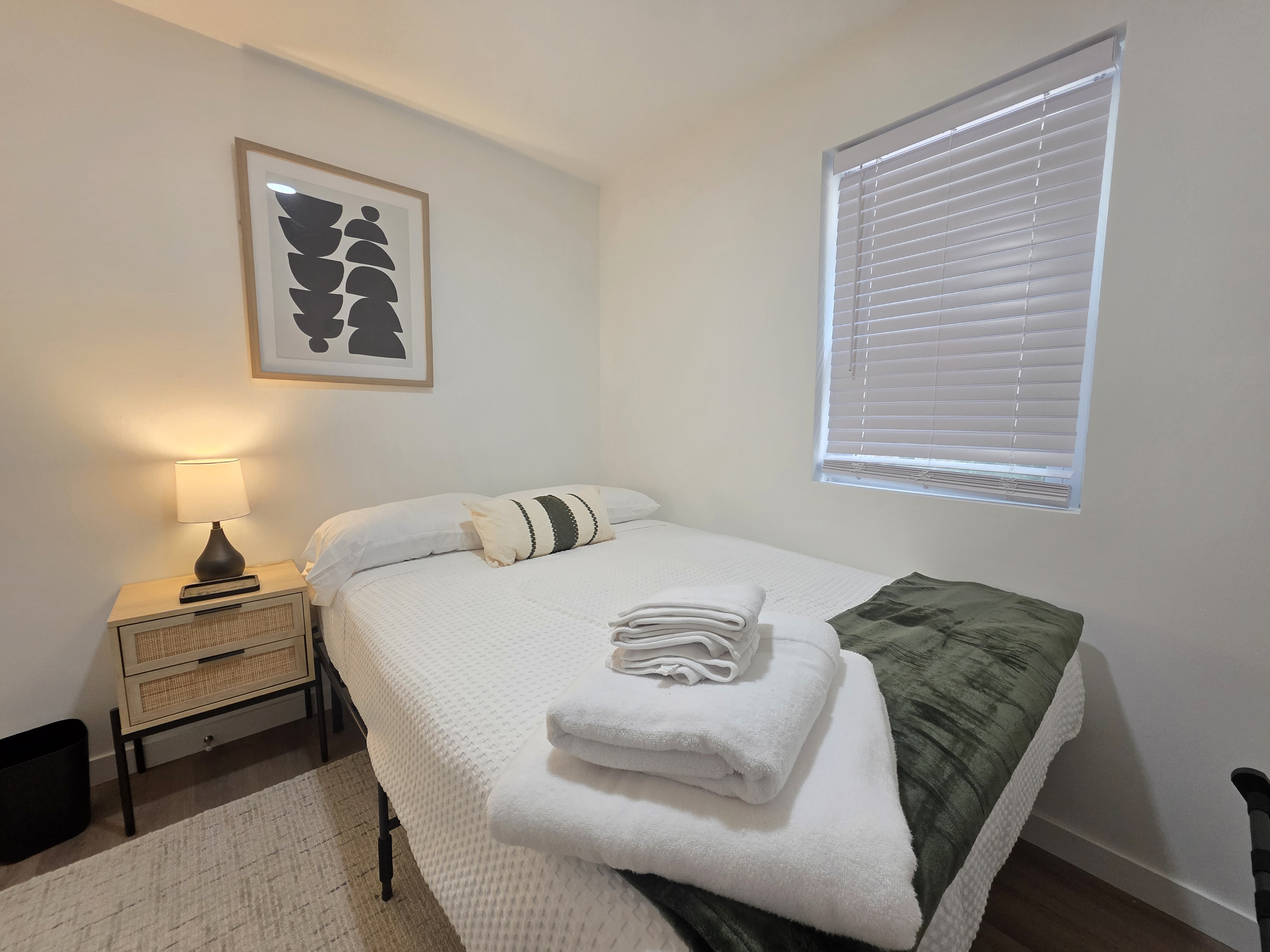 Bedroom #2 with full size bed.