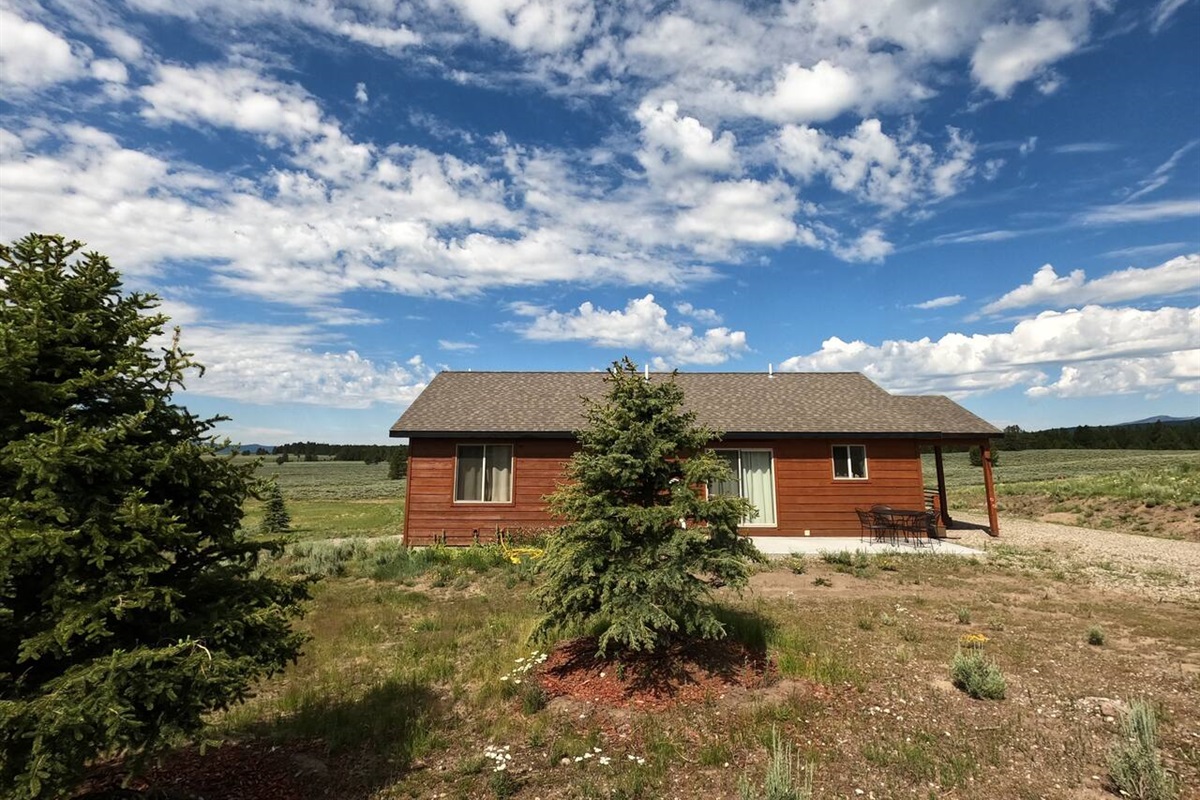 East side of cabin