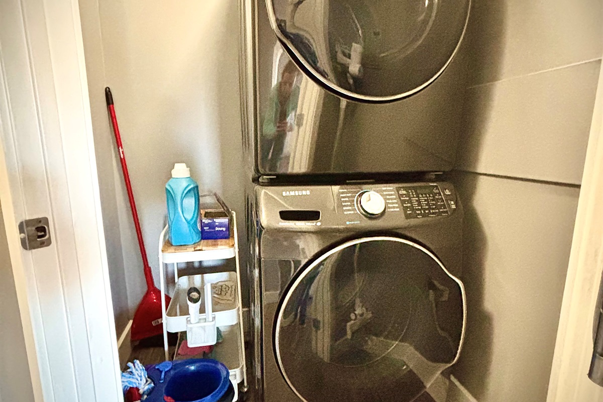 In-suite laundry