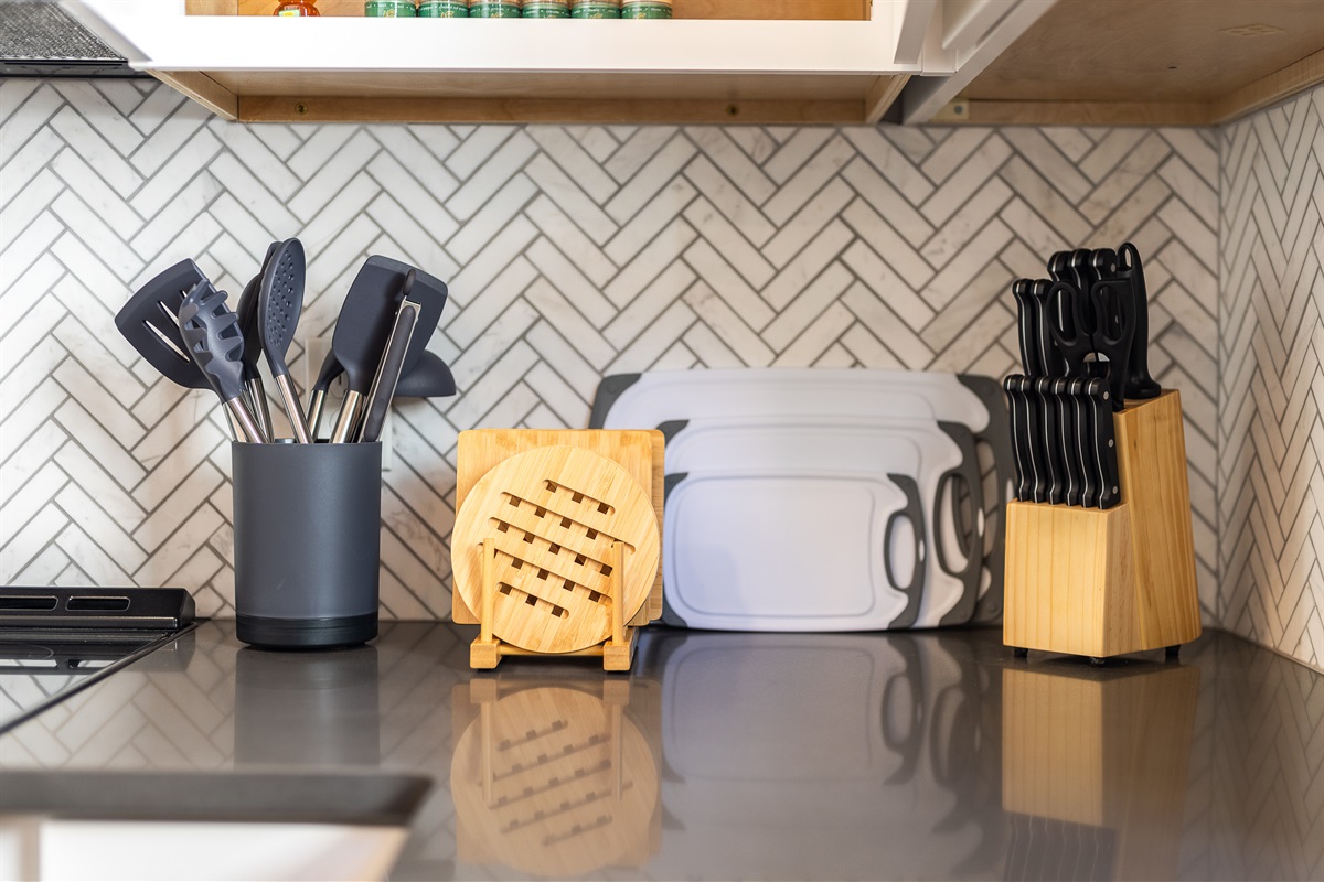 Fully equipped kitchen