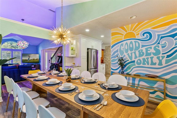 Beautiful dining room