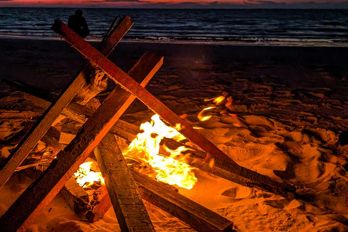 Beach Bonfire