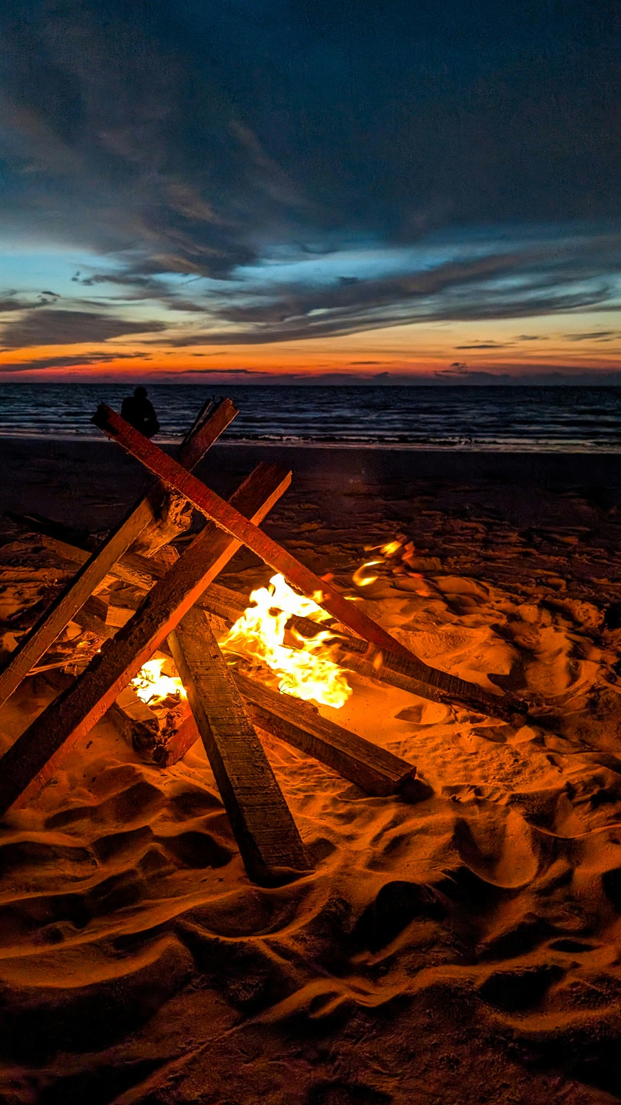 Beach Bonfire