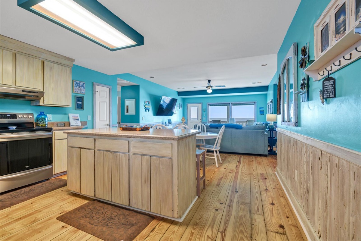 View as you enter Sea La Vie