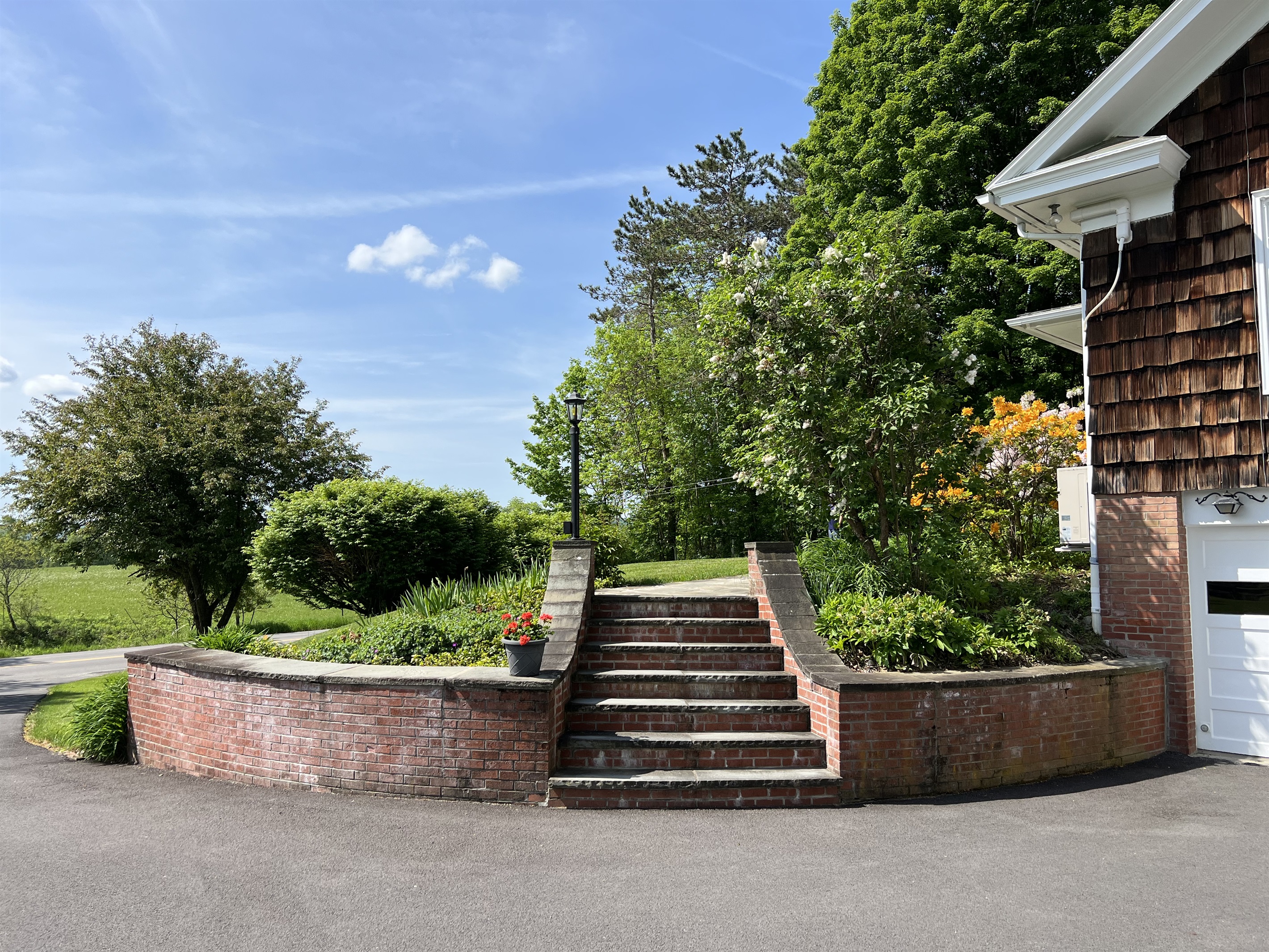 Driveway entry steps