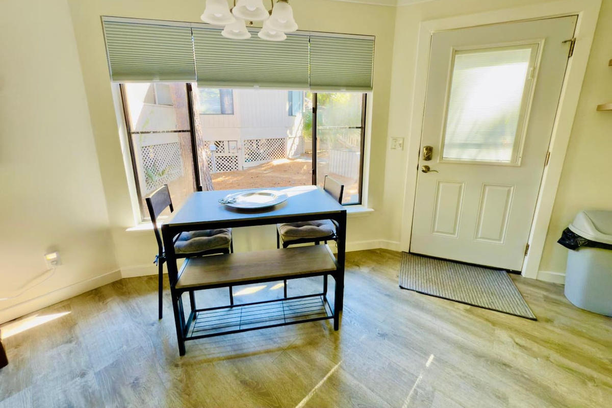 Dining nook by the front door