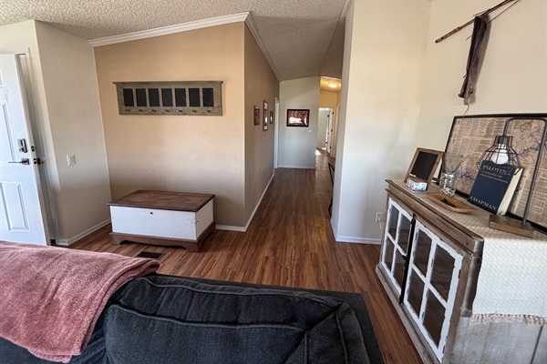 Entry Way & Living Room