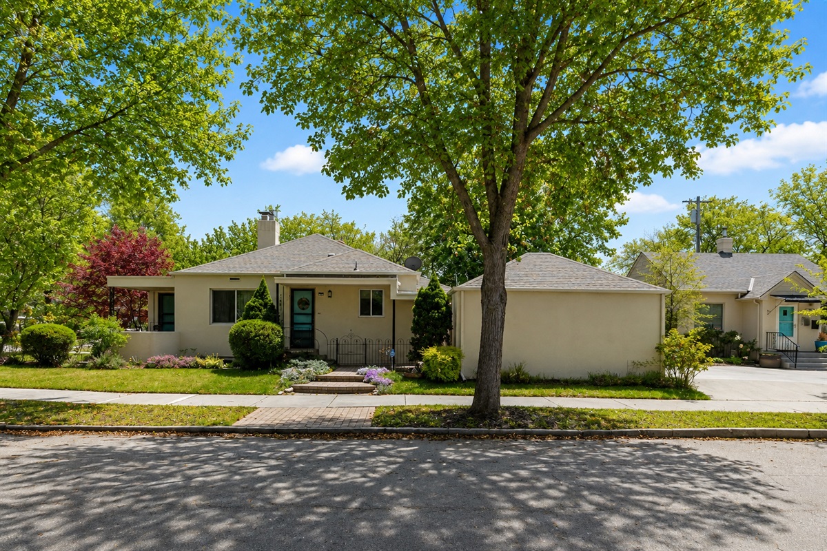 Exterior photo of both homes side by side.