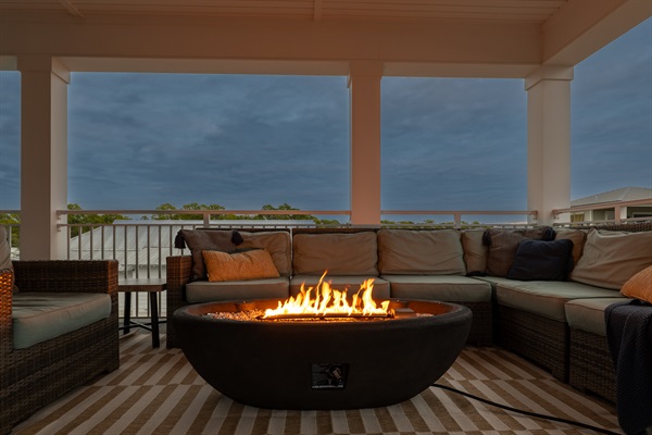 3rd Floor Patio Firepit