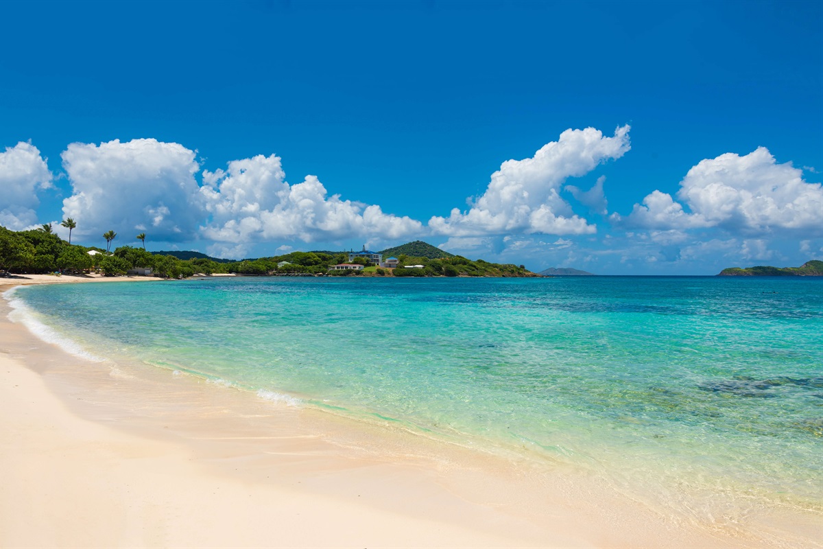 These crystal clear waters are only a 2 minute walk from the back pation of the condo.