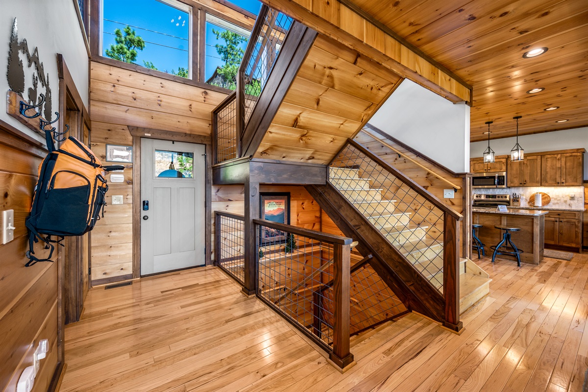 Stairwell up and down