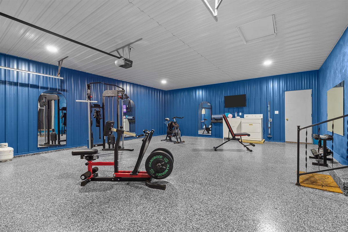 Guests can enjoy our new fitness area, perfect for staying active during their stay.