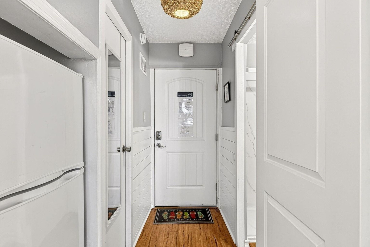 Entry door