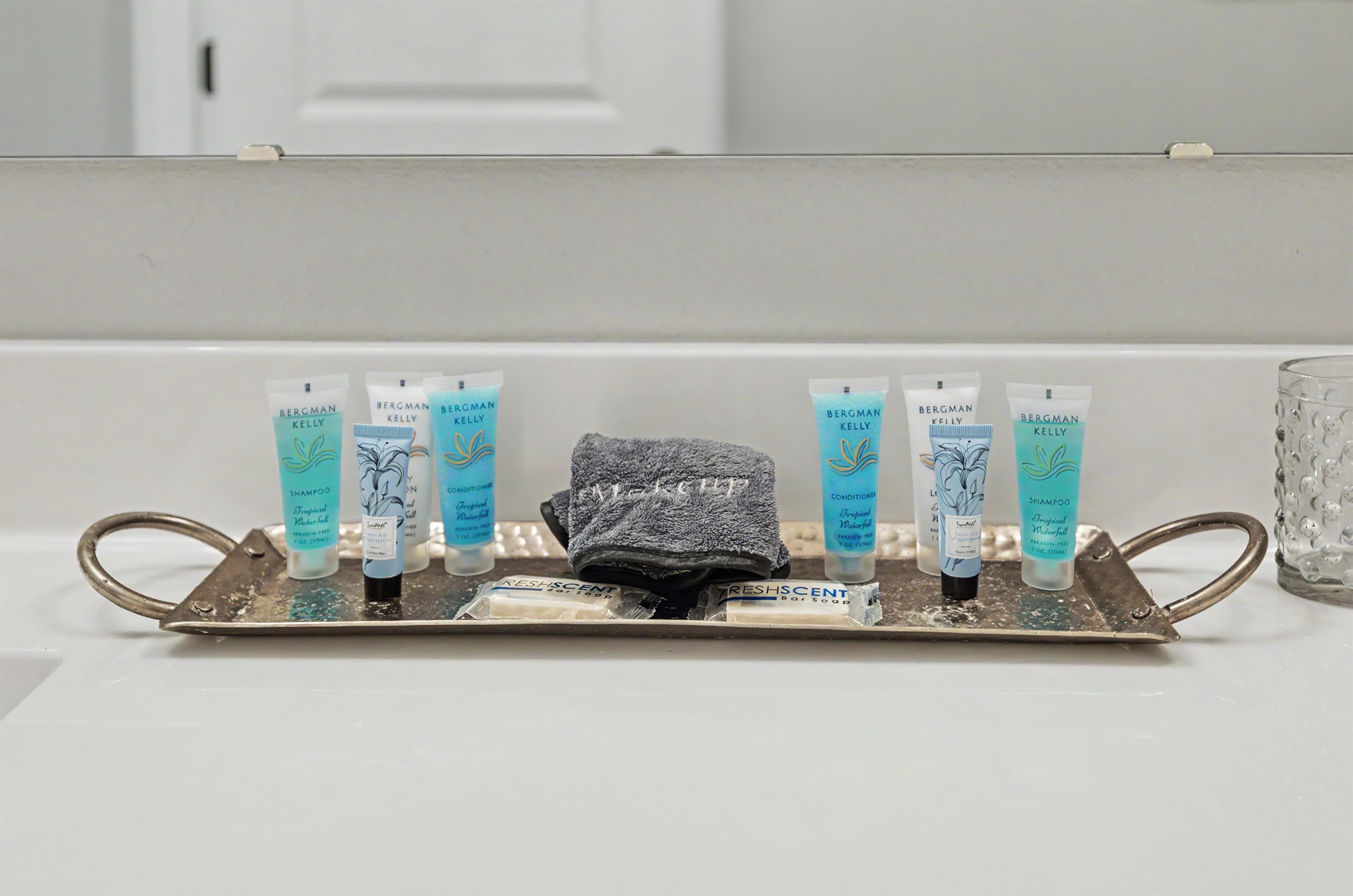 Toiletries provided