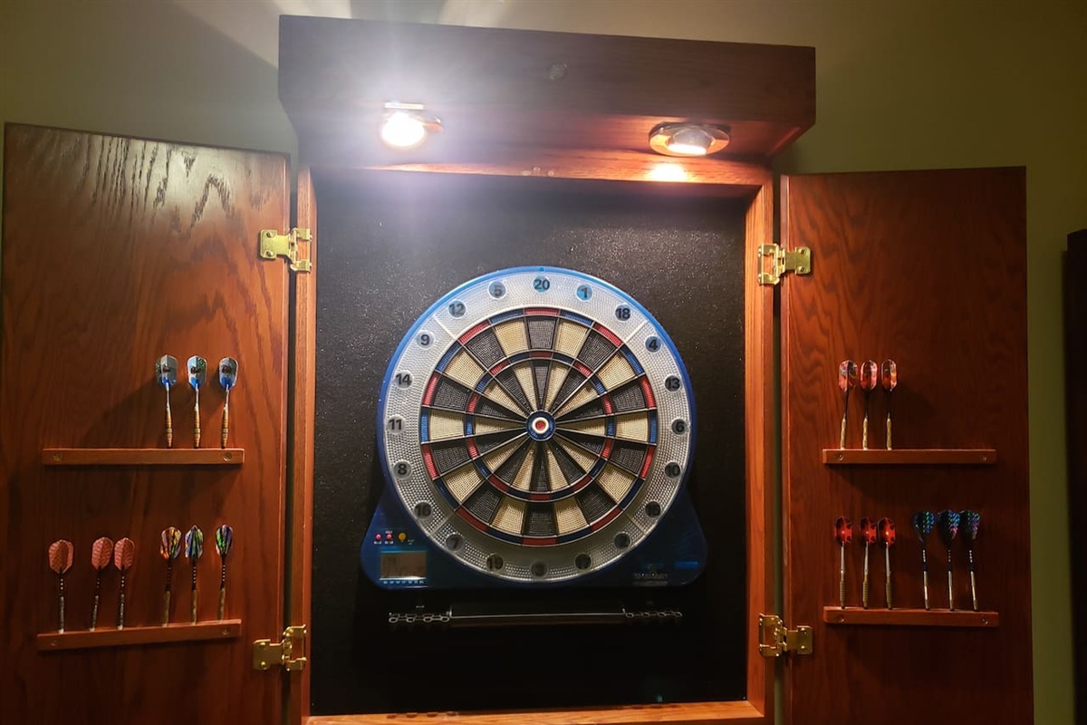 Dartboard for the indoor sports enthusiast!