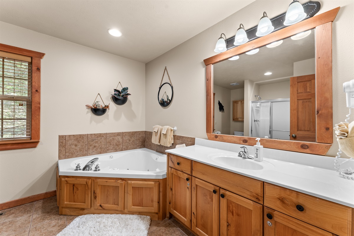 Master bathroom