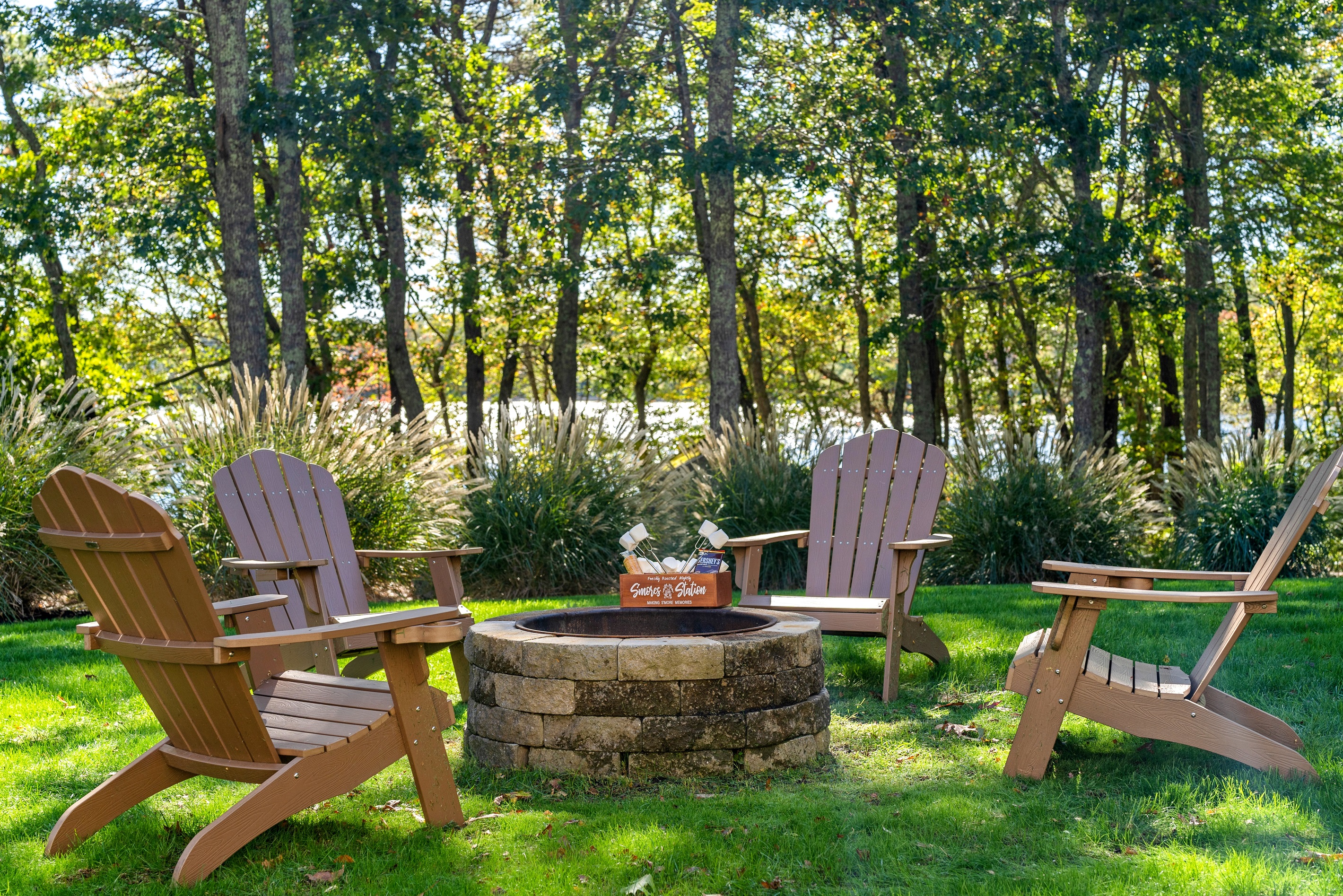 Gather ’round the firepit with your favorite people.