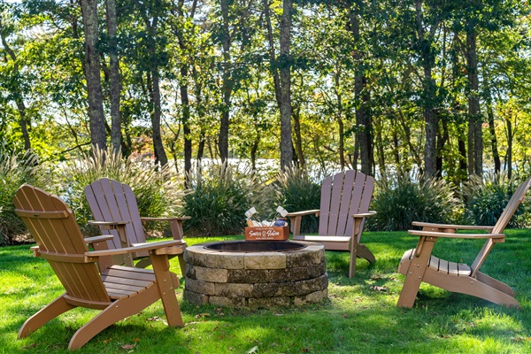 Gather ’round the firepit with your favorite people.