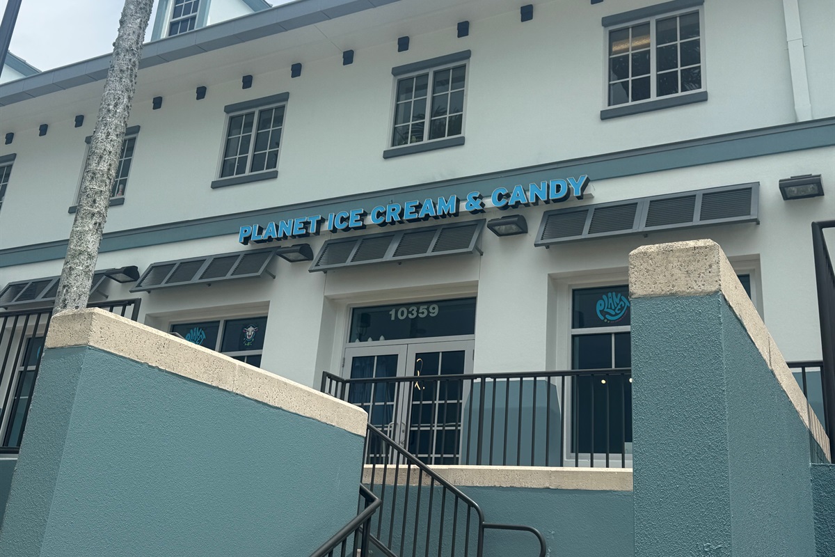 Planet Ice Cream 3 blocks away
