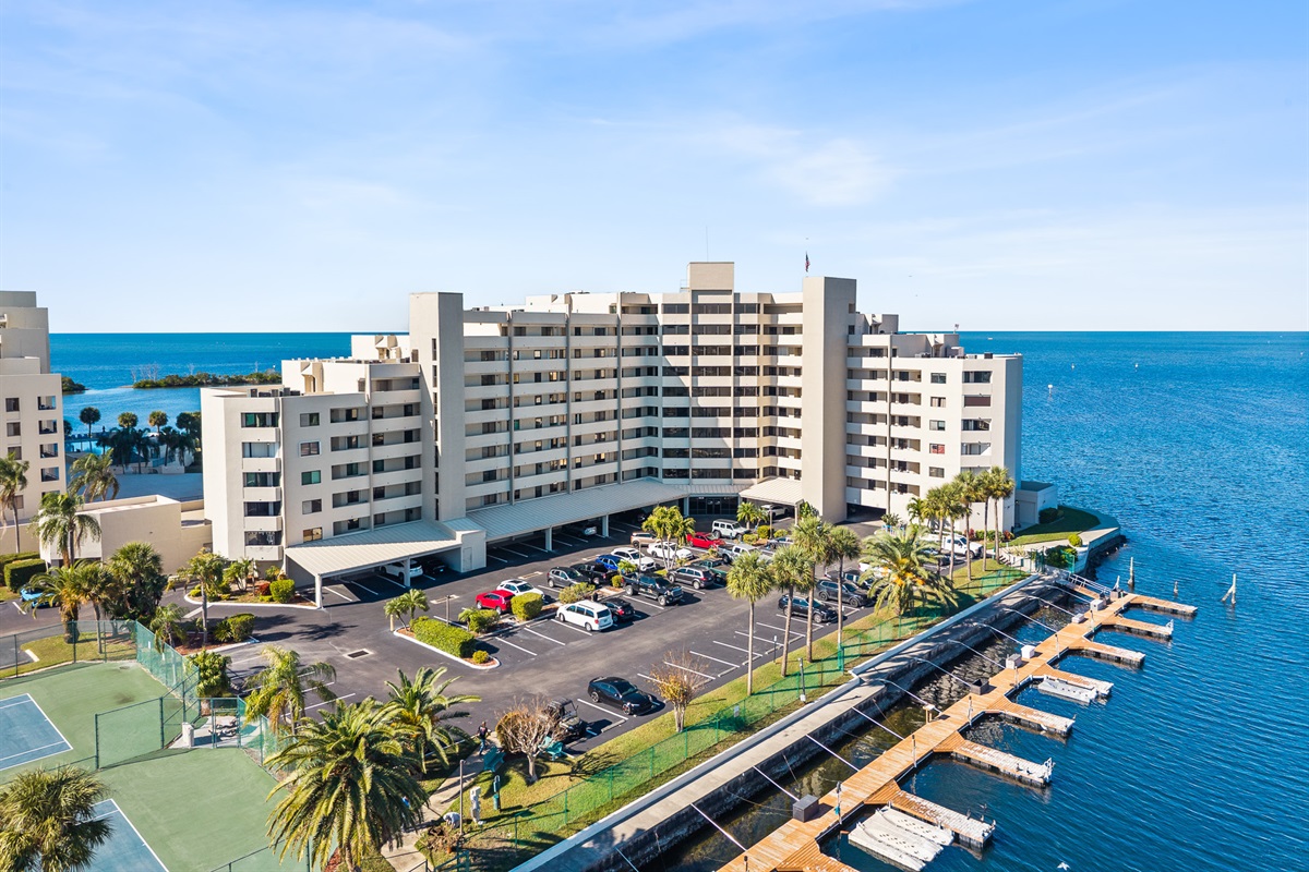 Aerial, Gulf Island Beach and Tennis Club