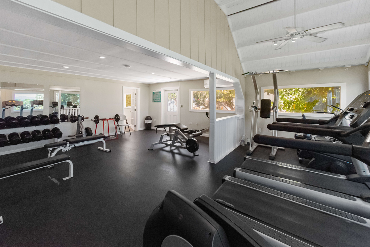 Enjoy convenient access to workout equipment throughout your stay.