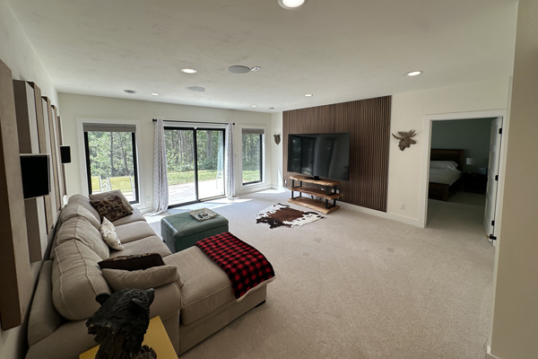Walkout Lower Lever Family Room