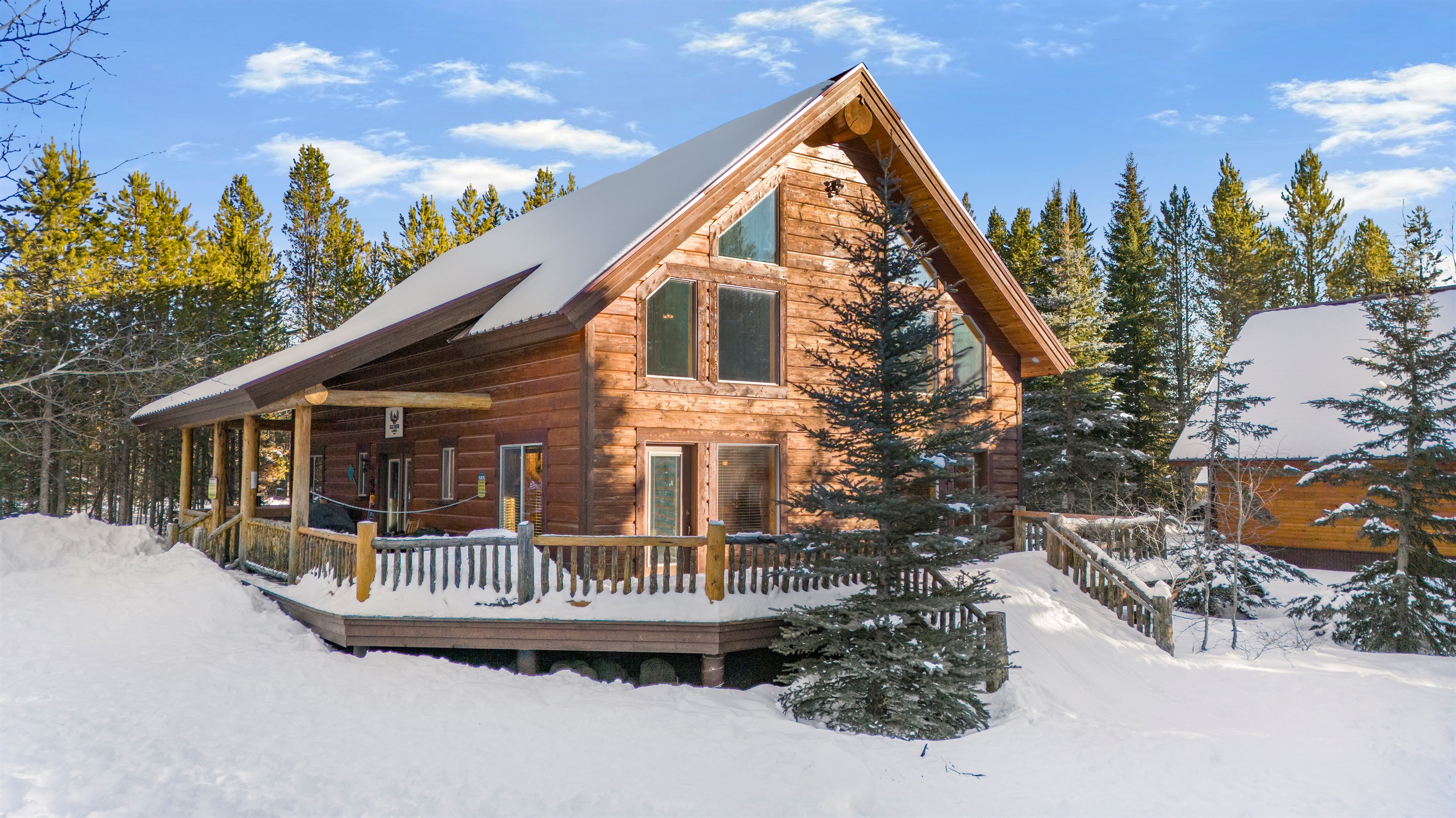 Elk Creek Lodge Winter Time!