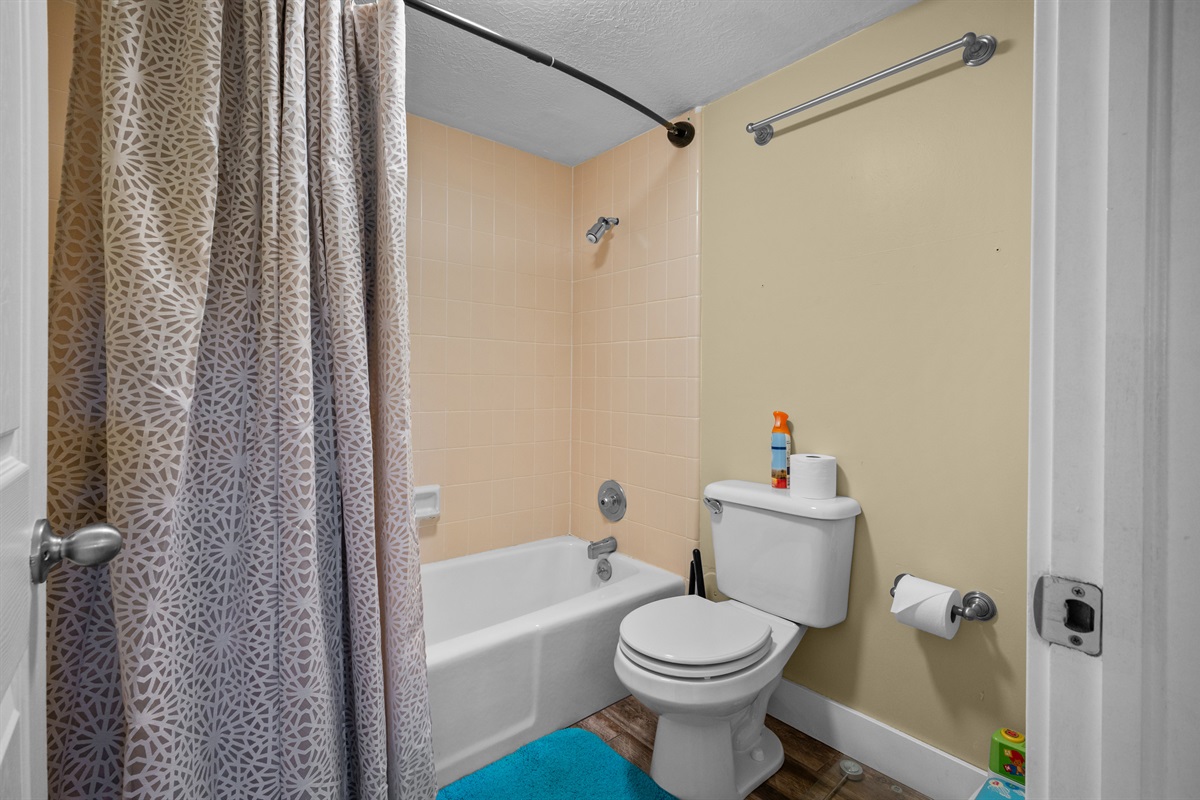 Bathroom 2 downstairs near the family Room and bedroom