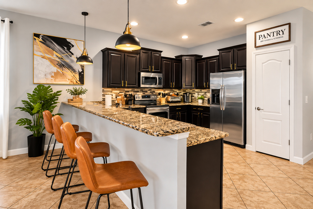 You can save a ton of money by cooking in our fully stocked kitchen. You can even take food to the parks!