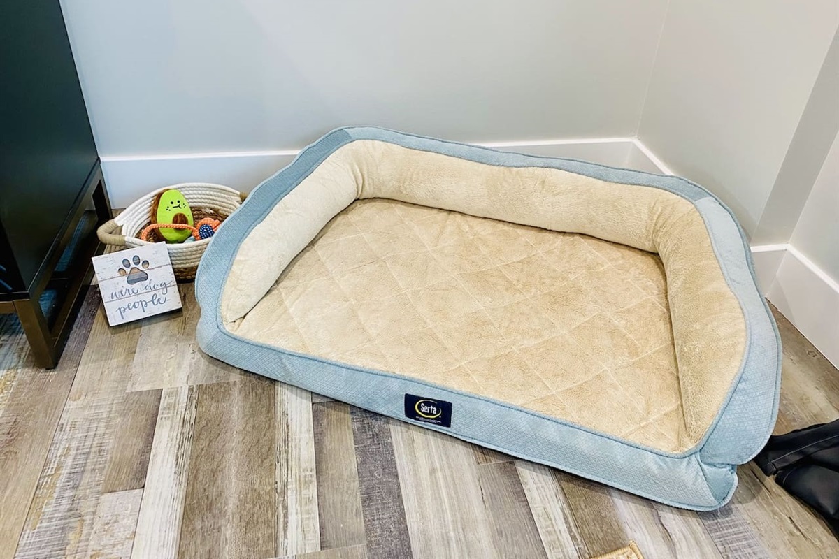 "[Our] dog really enjoyed the thoughtful dog bed and squeaky  toy!" - Mackenzie (May 2023)