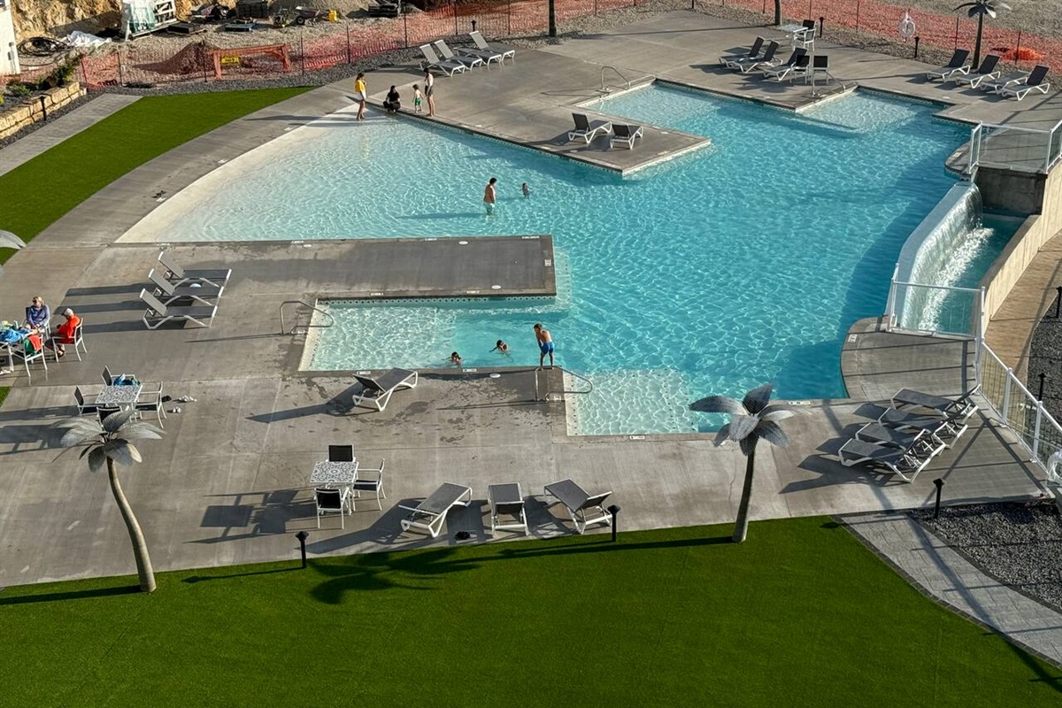 Second resort pool just opened Memorial Day weekend 2024