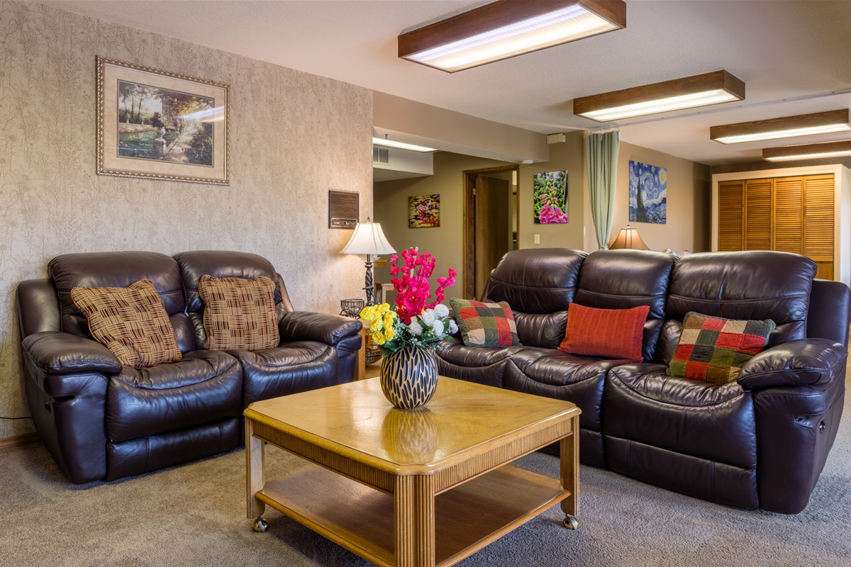 Spacious daylight basement with additional living space.
