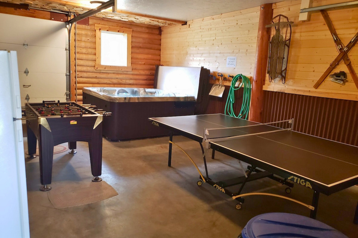 Enjoy a game of ping pong or watch your favorite TV shows in the game room
