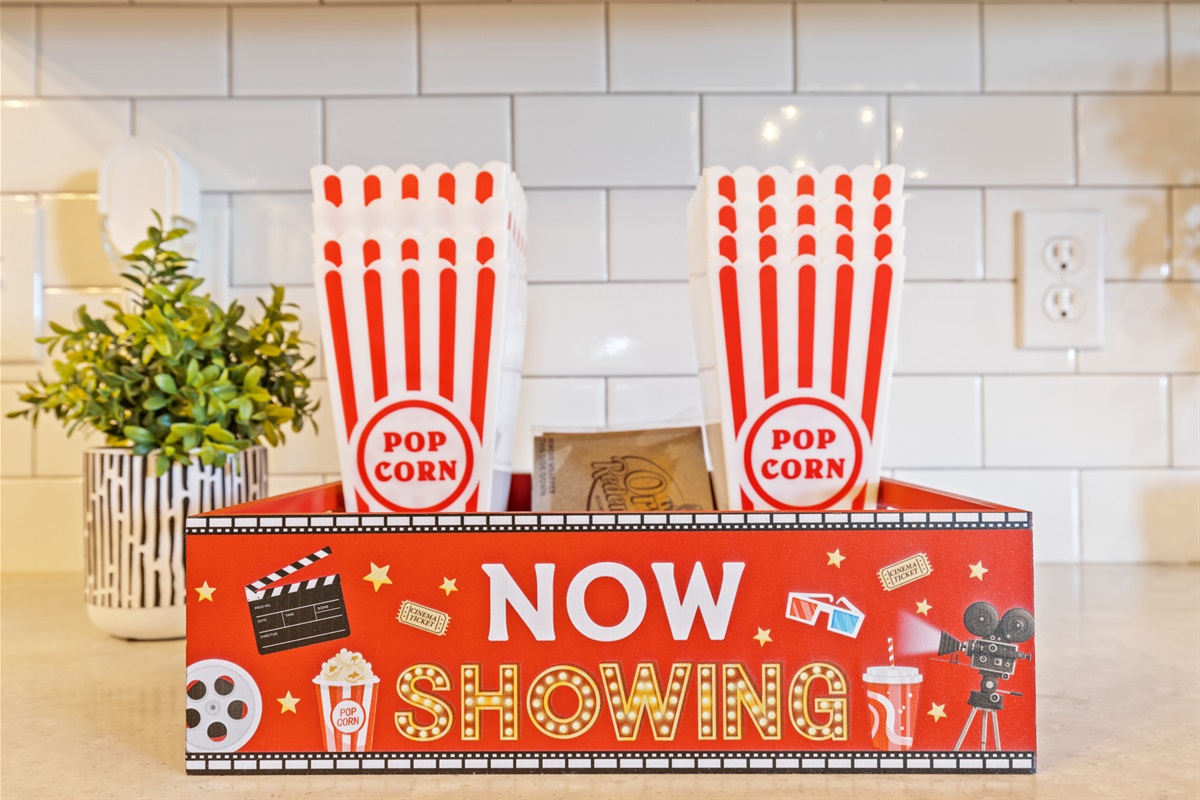 Cozy nights, favorite films, and snacks made for sharing.