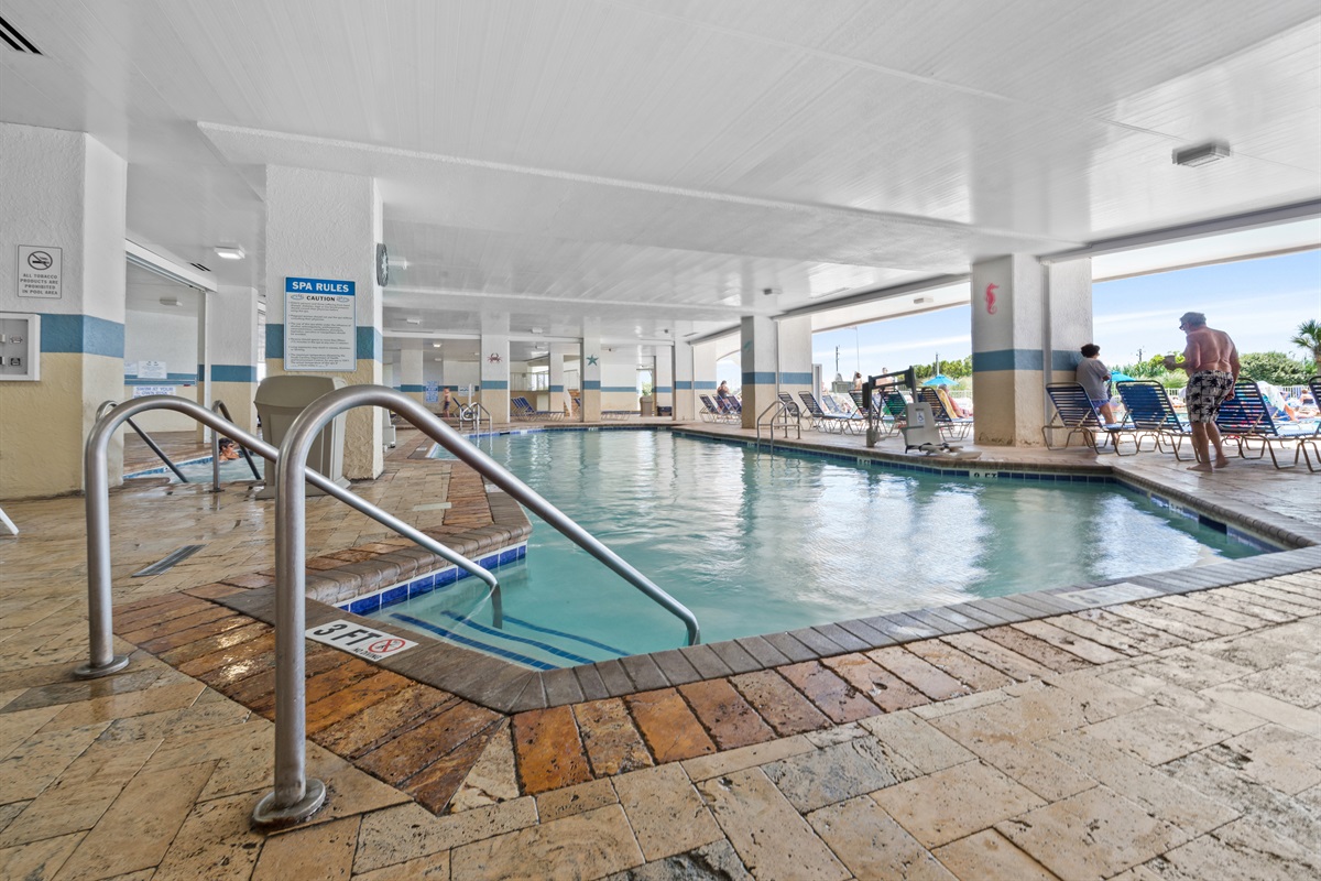 Indoor Pool & Hot Tub