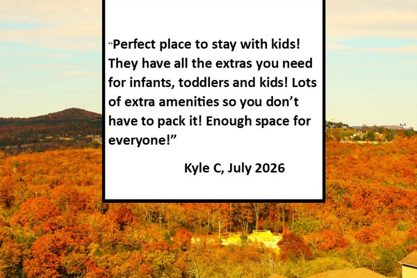 Take it from our happy guests: this is the perfect place for families to stay together!
