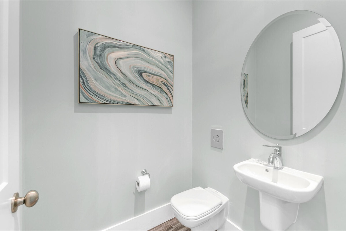 Lower Level Half Bath