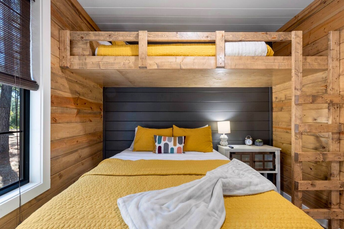 A room that's perfect for sharing stories and dreams in comfort and style.