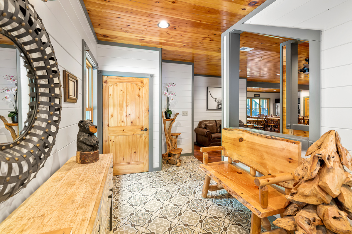 Come in - take your shoes off - make yourself at home in this beautiful entry area.