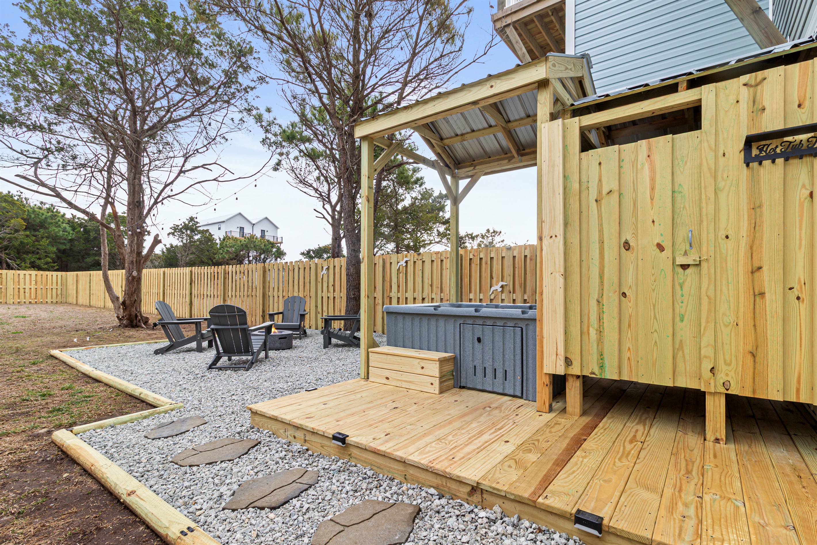 Fully Fenced Backyard