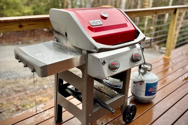Unit  A Weber propane grill
