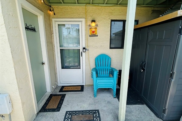 Back Patio area