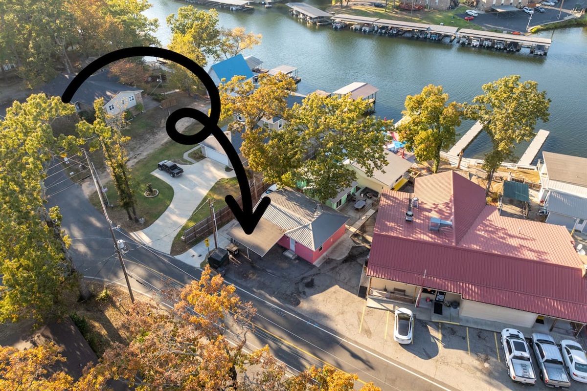 The Covered Carport is your Designated Parking Spot and features an EV Charger.