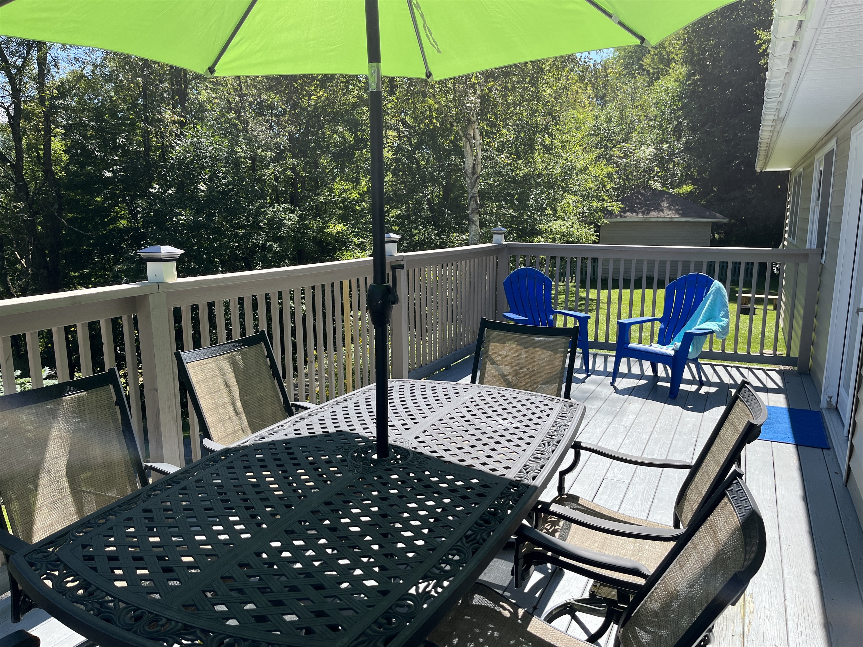 Front porch outside dining