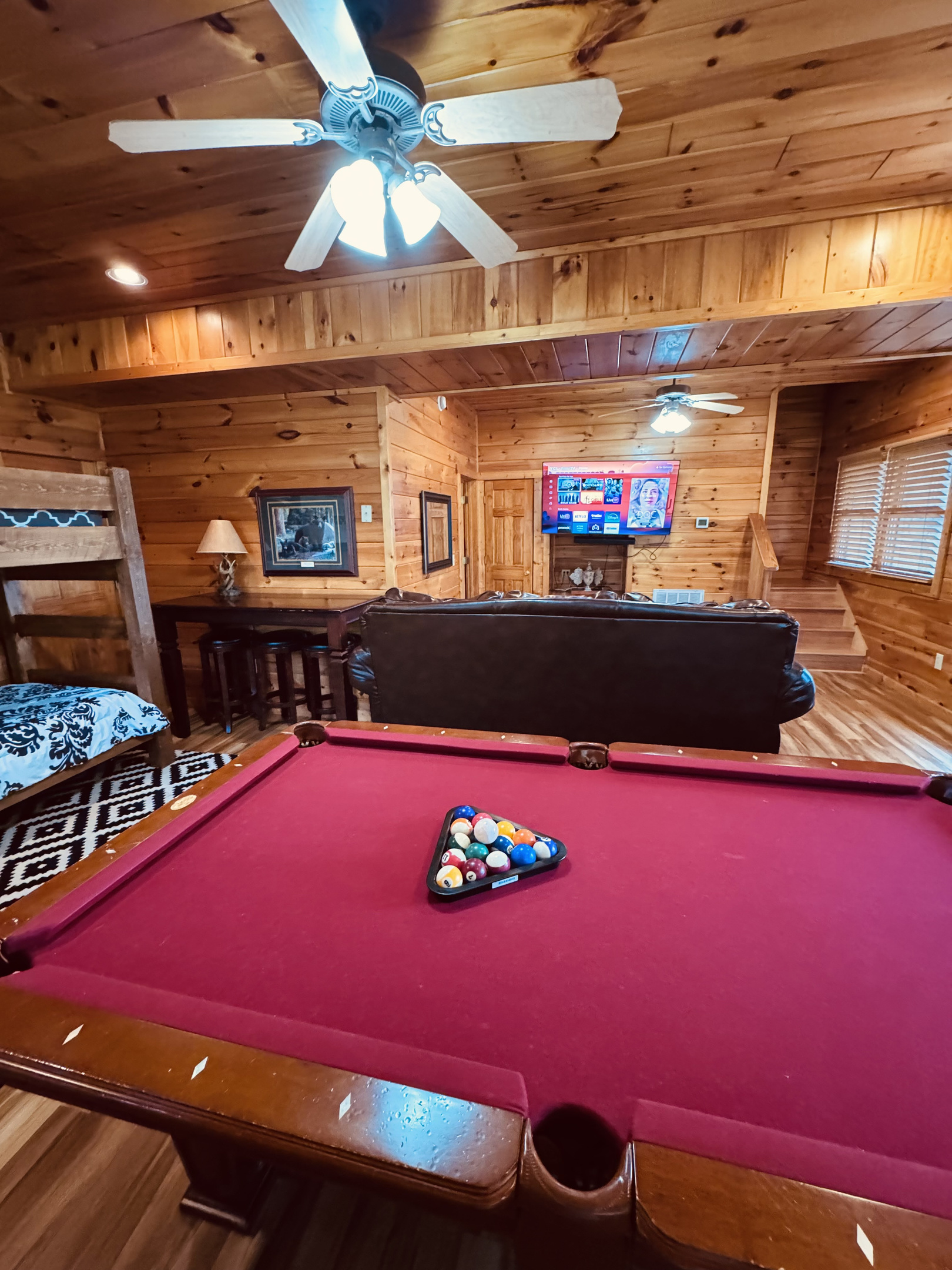 Lower Level TV seating