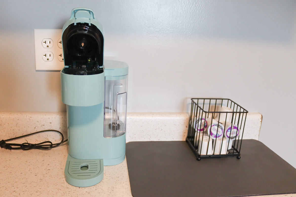 Your morning caffeine station - fully equipped