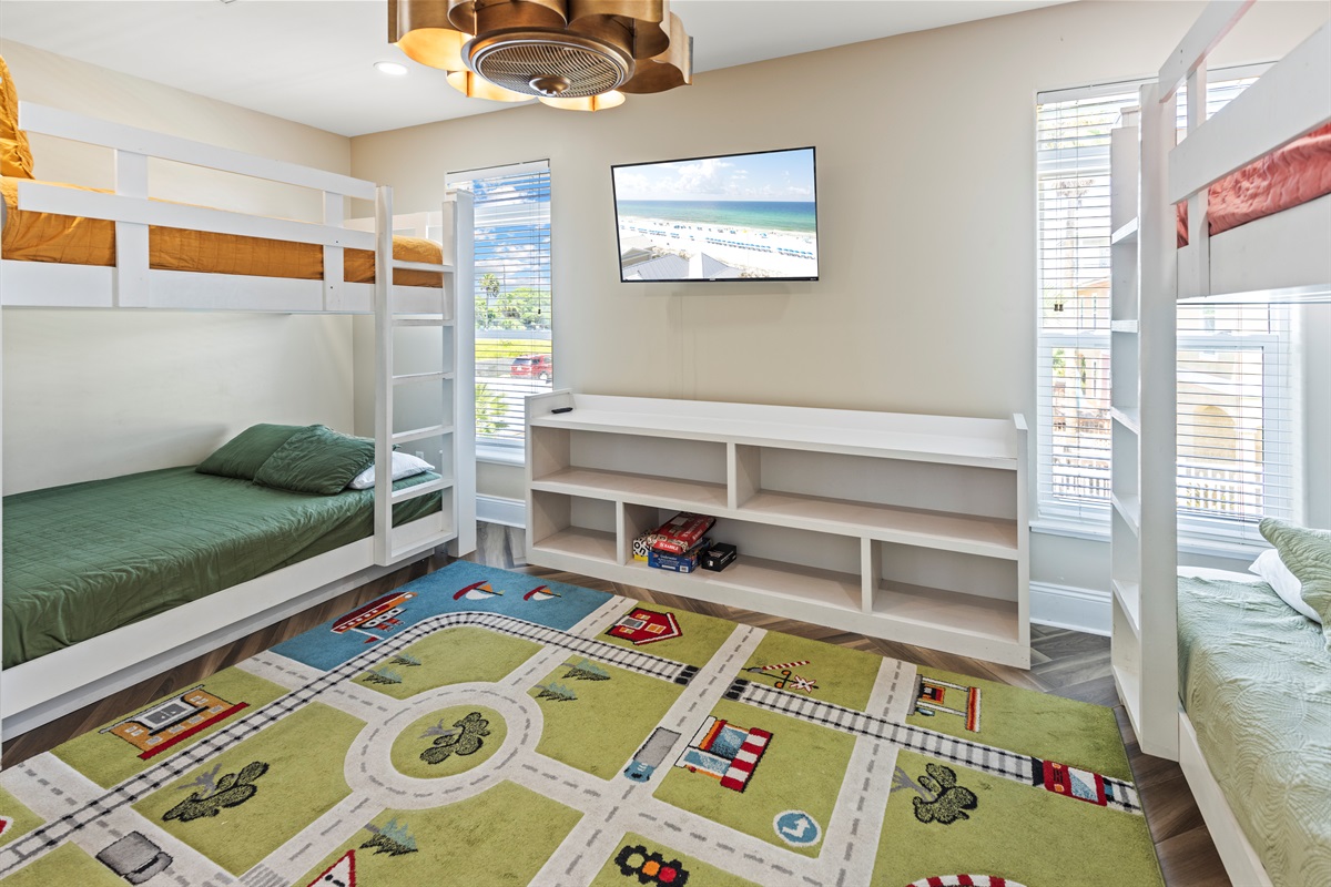 3rd Bedroom w/ Bunks (2nd Floor)
